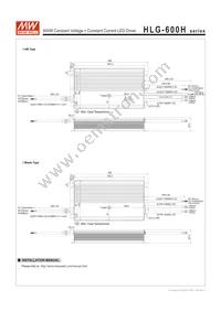 HLG-600H-20B Datasheet Page 8