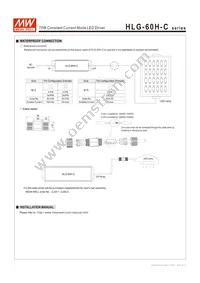 HLG-60H-C700B Datasheet Page 10