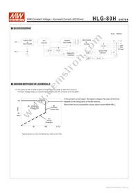HLG-80H-54B Datasheet Page 3
