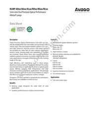 HLMP-BD06-STT00 Datasheet Cover