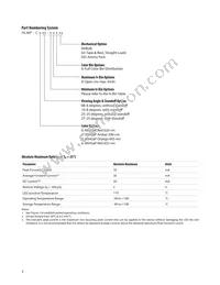 HLMP-C025 Datasheet Page 3