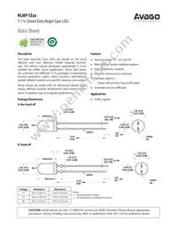 HLMP-CE35-Y1QDD Datasheet Cover