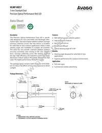 HLMP-HD57-NR0ZZ Datasheet Cover