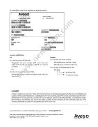 HLMP-LG63-TX0ZZ Datasheet Page 9