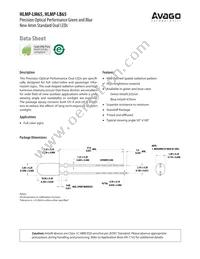 HLMP-LM65-Z30ZZ Datasheet Cover