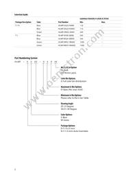 HLMP-NM30-H0000 Datasheet Page 2