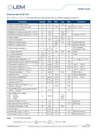 HLSR 20-P Datasheet Page 5