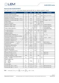 HLSR 50-P/SP33 Datasheet Page 7