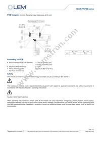 HLSR 50-P/SP33 Datasheet Page 11
