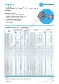 HM53-60350HLF Datasheet Cover