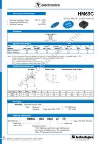 HM69C-1570R625LFTR Datasheet Cover