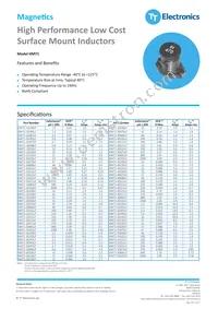 HM71-50102LFTR Datasheet Cover
