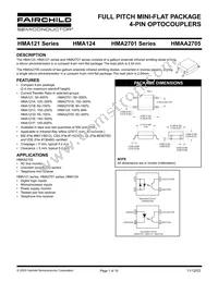 HMAA2705R2 Datasheet Cover
