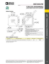 HMC1023LP5ETR Datasheet Page 10