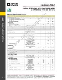 HMC1032LP6GE Datasheet Page 3