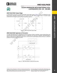 HMC1032LP6GE Datasheet Page 10