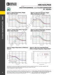 HMC1033LP6GETR Datasheet Page 5