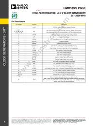 HMC1035LP6GETR Datasheet Page 9