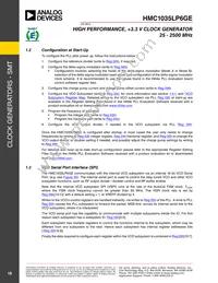 HMC1035LP6GETR Datasheet Page 19