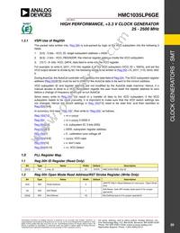 HMC1035LP6GETR Datasheet Page 20
