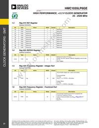 HMC1035LP6GETR Datasheet Page 21