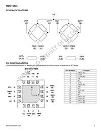 HMC1042L-TR Datasheet Page 3