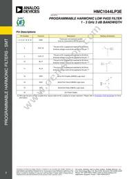 HMC1044LP3ETR Datasheet Page 7