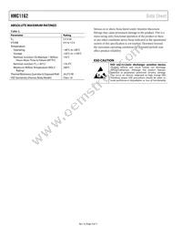 HMC1162LP5ETR Datasheet Page 4