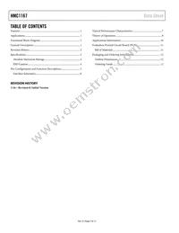 HMC1167LP5ETR Datasheet Page 2