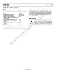 HMC1169LP5ETR Datasheet Page 4
