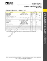 HMC4069LP4ETR Datasheet Page 2