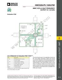 HMC509LP5TR Datasheet Page 6