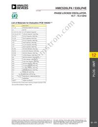 HMC535LP4ETR Datasheet Page 10