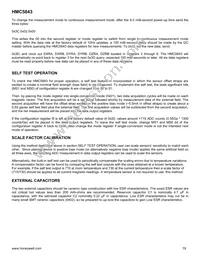 HMC5843-TR Datasheet Page 19