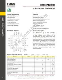 HMC674LC3CTR Datasheet Page 3