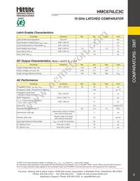 HMC674LC3CTR Datasheet Page 4