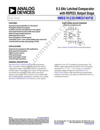 HMC674LP3ETR Datasheet Cover