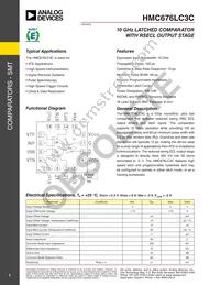 HMC676LC3CTR-R5 Datasheet Cover