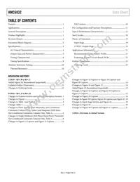 HMC6832ALP5LETR Datasheet Page 2