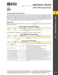 HMC700LP4 Datasheet Page 18