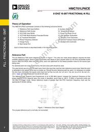 HMC701LP6CETR Datasheet Page 7