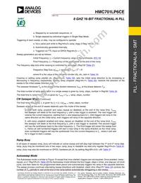 HMC701LP6CETR Datasheet Page 22