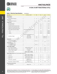 HMC702LP6CETR Datasheet Page 3