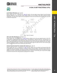 HMC702LP6CETR Datasheet Page 12