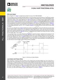 HMC702LP6CETR Datasheet Page 17