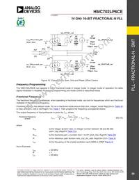 HMC702LP6CETR Datasheet Page 20