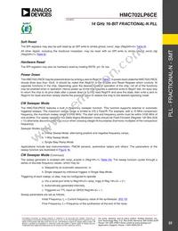 HMC702LP6CETR Datasheet Page 22