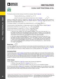 HMC702LP6CETR Datasheet Page 23