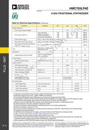 HMC703LP4E Datasheet Page 3