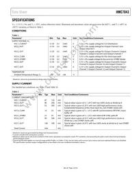 HMC7043LP7FETR Datasheet Page 3